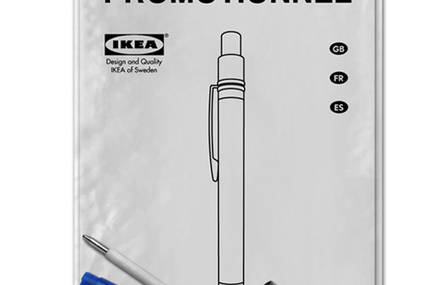 The IKEA pen, a coherent promotional object