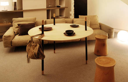 Reversible Table by kutarq studio
