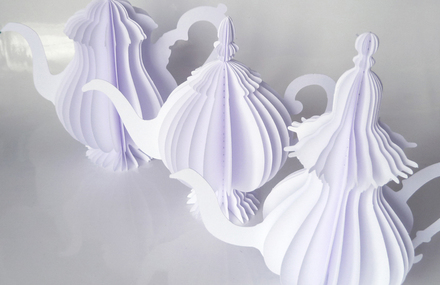 vitrine de papier, un peu de thé ?