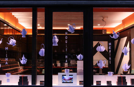 vitrine de papier, un peu de thé ?