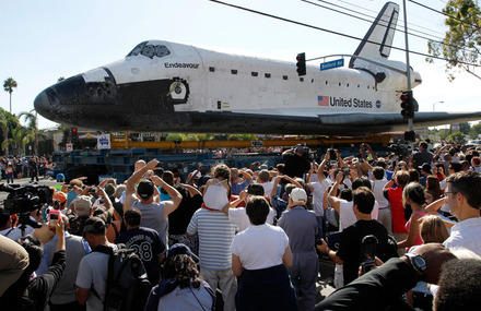 Space Shuttle in Los Angeles