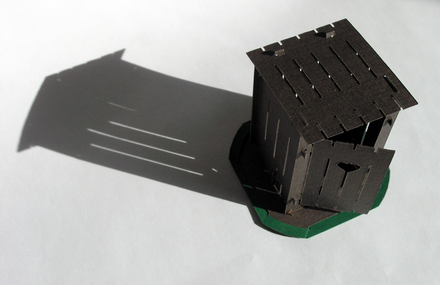 Wooden Pit Toilet