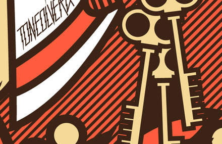 Silkscreen “This is the End” By Tone Olvera