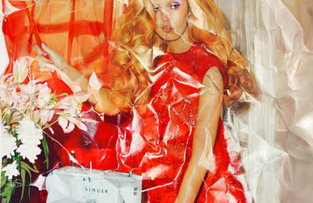 « Trash » paintings by Stefania Fersini – part 2
