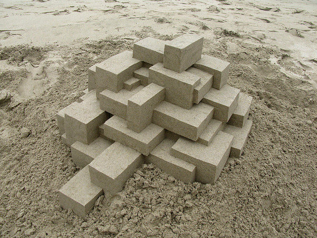 Geometric Sandcastles