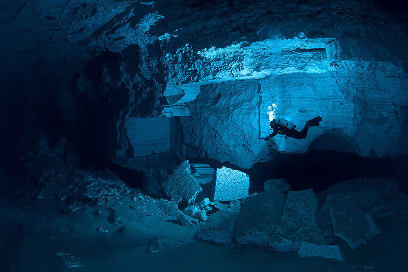 Underwater Russian Cave 13