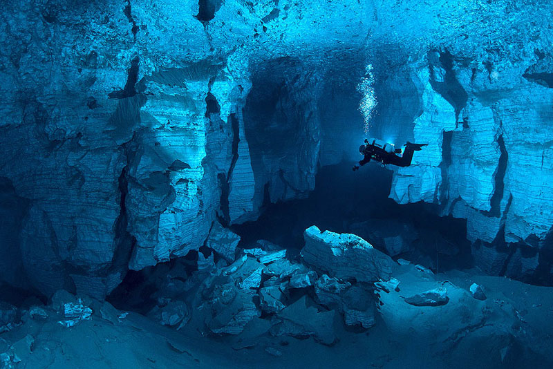 Underwater Russian Cave 14