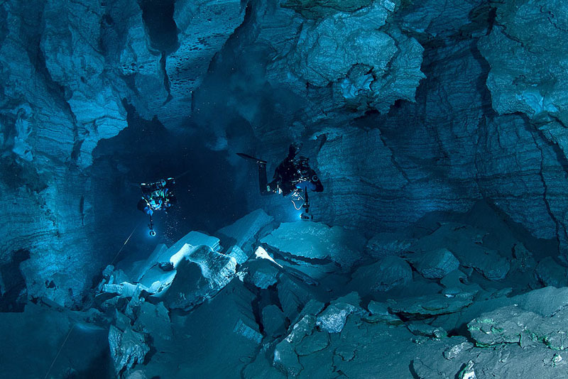 Underwater Russian Cave 7
