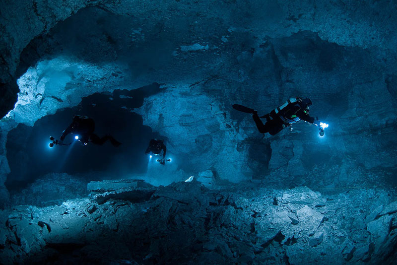 Underwater Russian Cave 8
