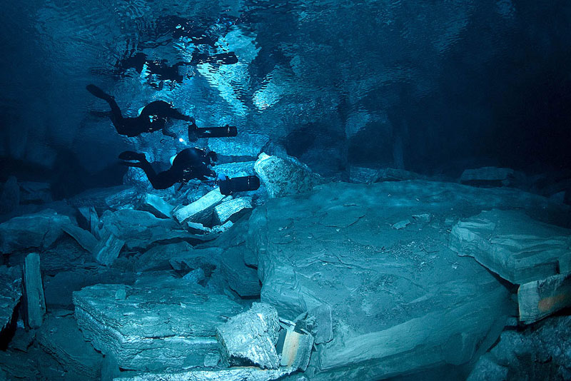 Underwater Russian Cave 9