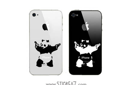 Vinyl stickers pour iPhone 4 et 5