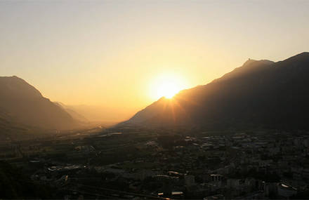 Timelapse in valais switzerland