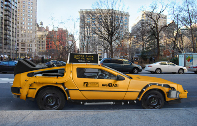 Delorean Taxi