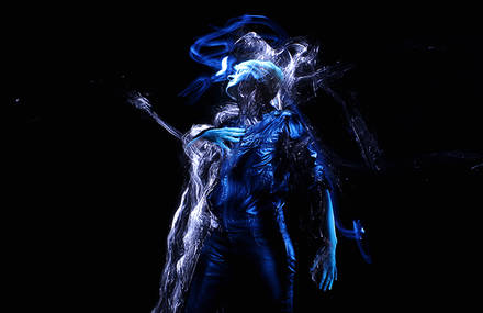 360 Bullet Time Light Painting