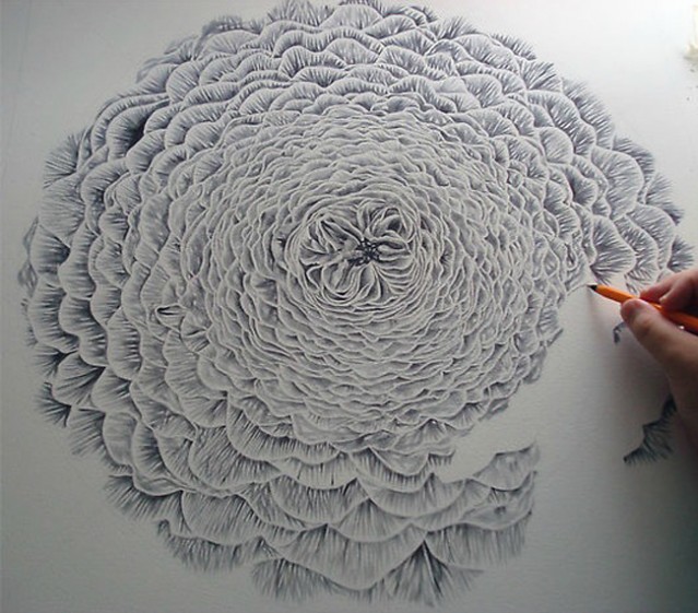Flower Ink Drawing – Fubiz Media