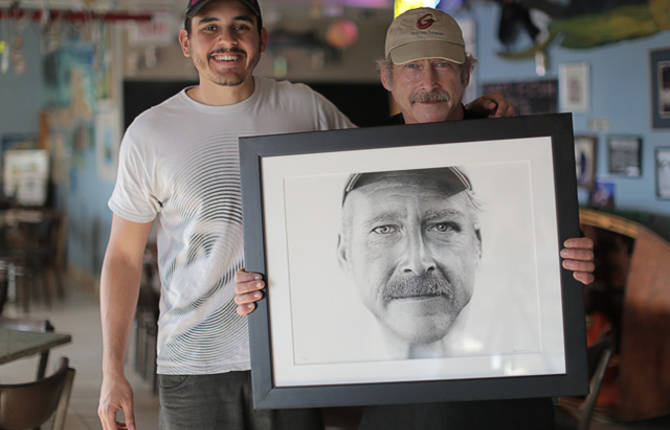 Ink Dots Portraits