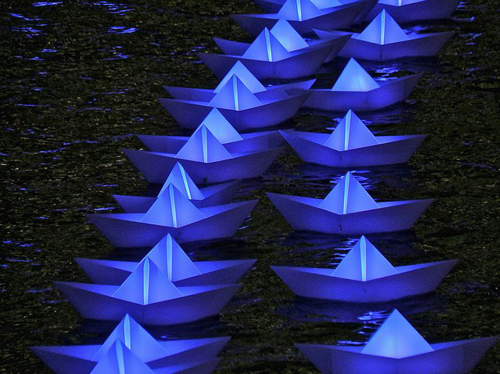 London Paper Boats 4