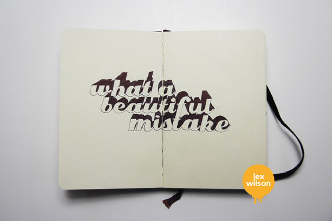 Moleskine Typography6