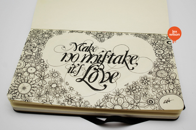 Moleskine Typography8