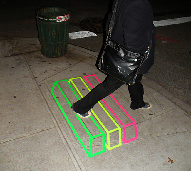 Optical Illusion by Aakash Nihalani14