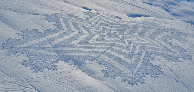 Snow Art by Simon Beck1