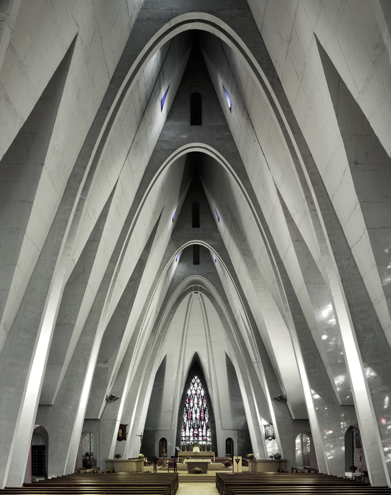 St Martin church - Donges(france) - Jean Dorian - 1957