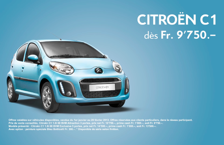 Spot TV Citroen « C1″