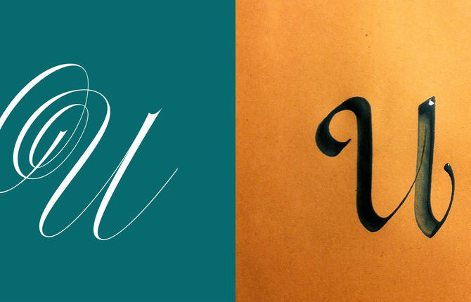Lettering vs Calligraphy