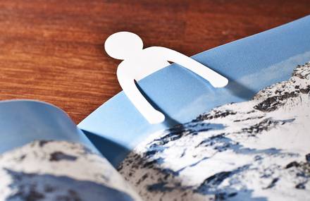 Little Snowman Bookmark by Lee Washington