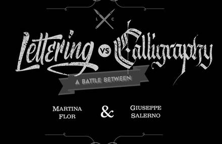Lettering vs Calligraphy