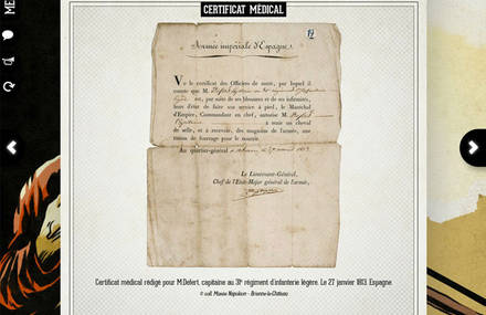 Napoléon – The graphic novel sur iPad