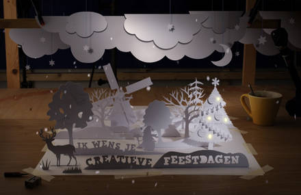 Stopmotion Xmas card