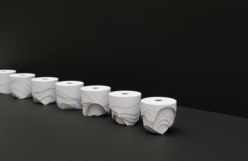 Carved Rolls of Paper3