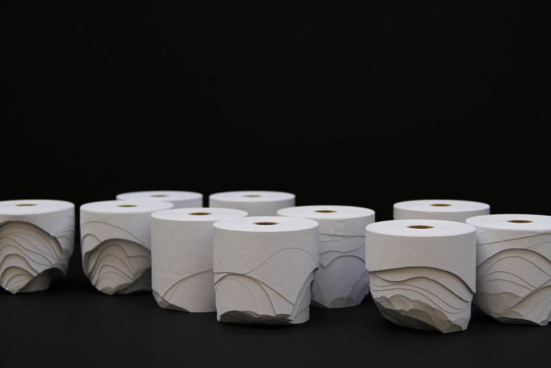 Carved Rolls of Paper4