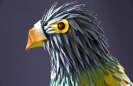 Hermès – Leather Parrot