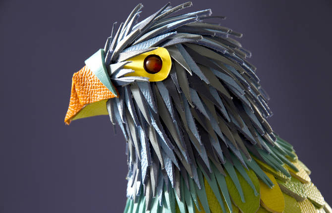 Hermès – Leather Parrot