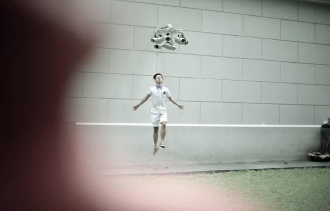 Levitating around Singapore