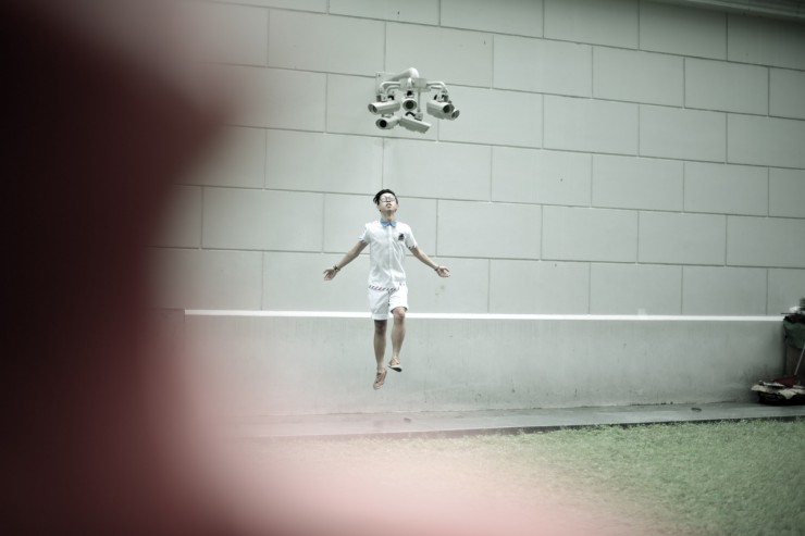 Levitating around Singapore