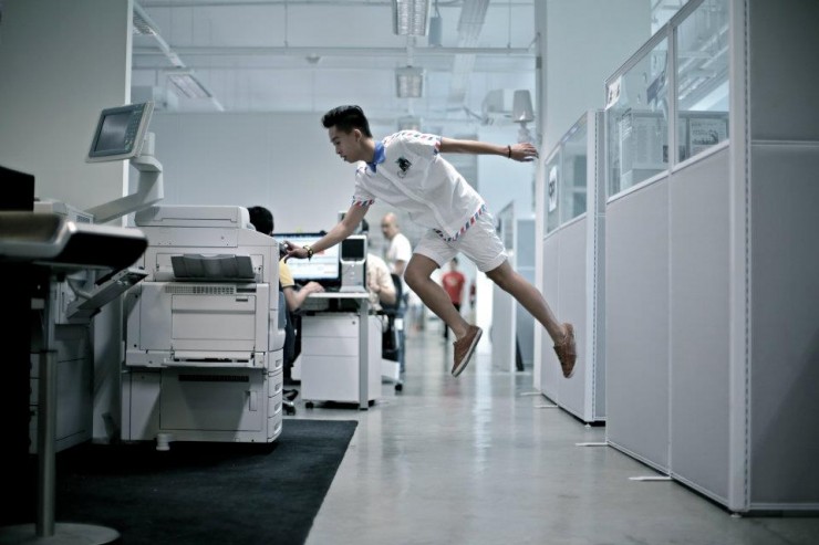 Levitating around Singapore 7
