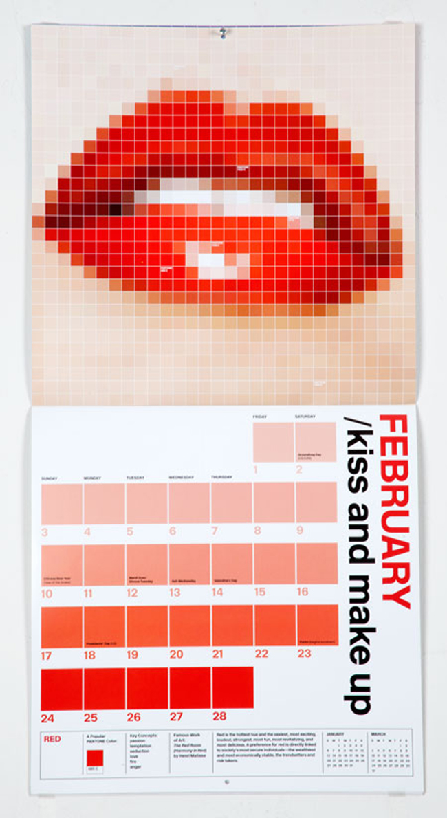 Pantone 2013 Calendar1