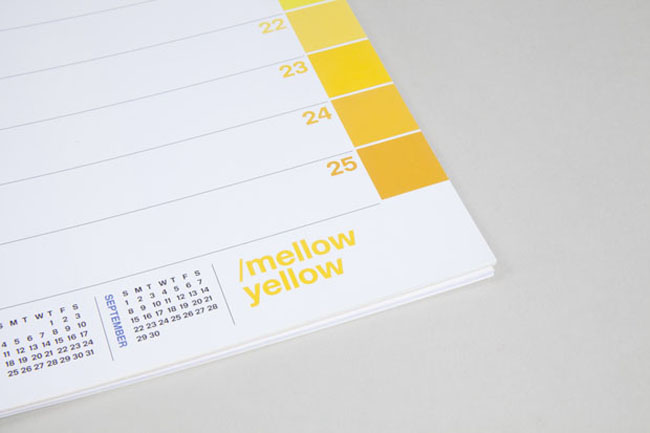 Pantone 2013 Calendar3