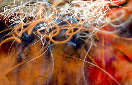 Abstract Calligraffiti