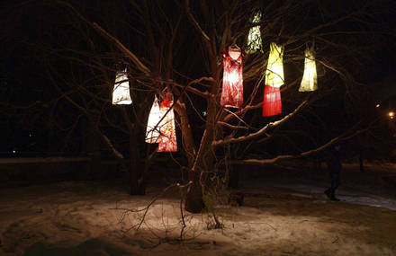 Light Art from Ekaterinburg