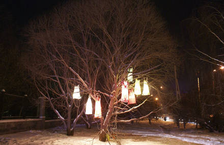 Light Art from Ekaterinburg
