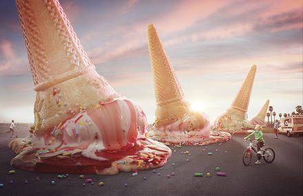 All you want on a hot day is an ice cream