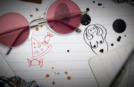 My Mad Fat Diary – title sequence & on-screen doodles