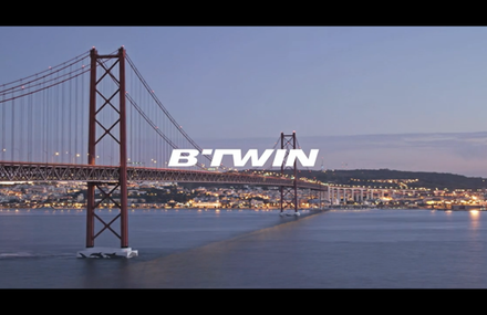 TILT, « THE ONE SECOND BIKE » de B’twin, par l’Agence WTF.