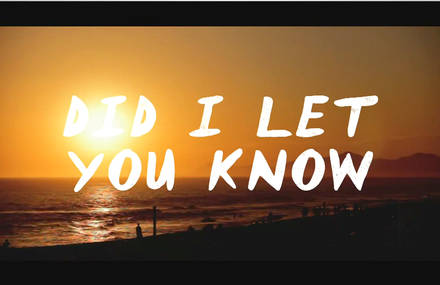 “Did I Let You Know” by Red Hot Chili Peppers’ fans