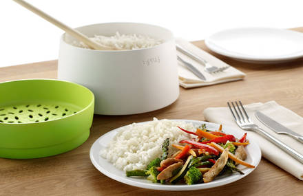 GRAIN & RICE COOKER  by Lékué