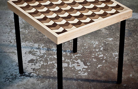 QUILT Table by Jonathan DORTHE for Atelier-D